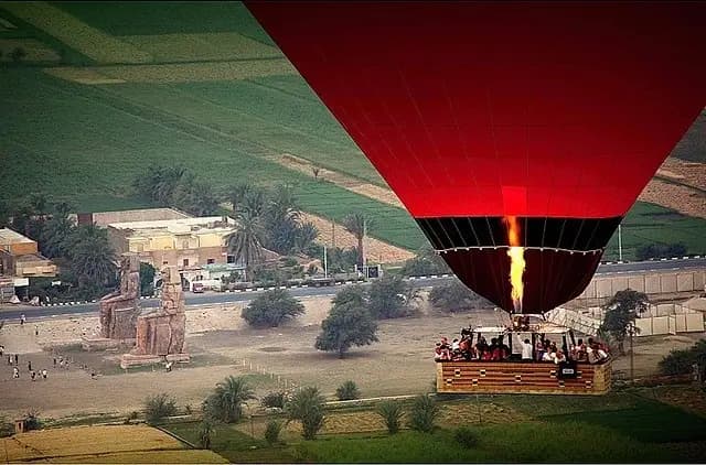 Hot Air Balloon Ride in Luxor, Egypt 3