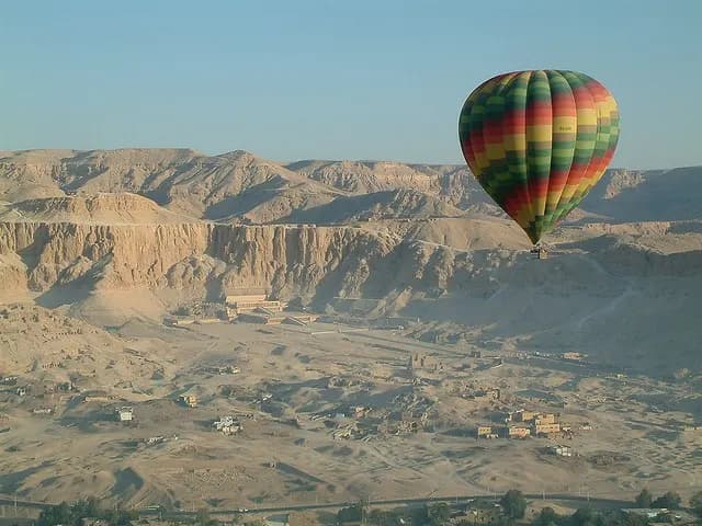 Hot Air Balloon Ride in Luxor, Egypt 2