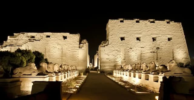 Sound and Light Show at Karnak Temple in Luxor 4