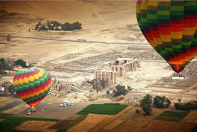 Hot Air Balloon Ride in Luxor, Egypt 1