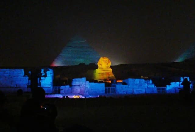 Sound and Light Show at the Pyramids 1