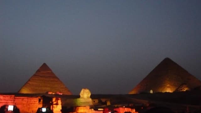 Sound and Light Show at the Pyramids 3